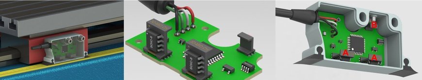 I supporti per componenti sostituiscono i circuiti stampati flessibili nei sistemi di misurazione lineari